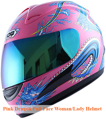 Pink Dragon Lady Helmet